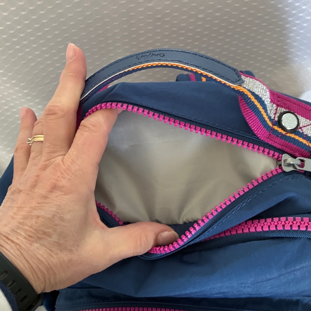 Kipling Extra Large Seoul Backpack Mint Condition - image 8